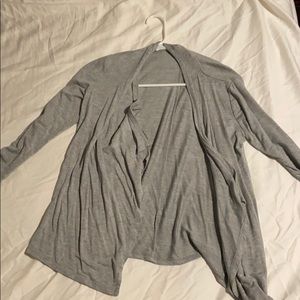 Grey cardigan